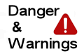 Sandstone Danger and Warnings